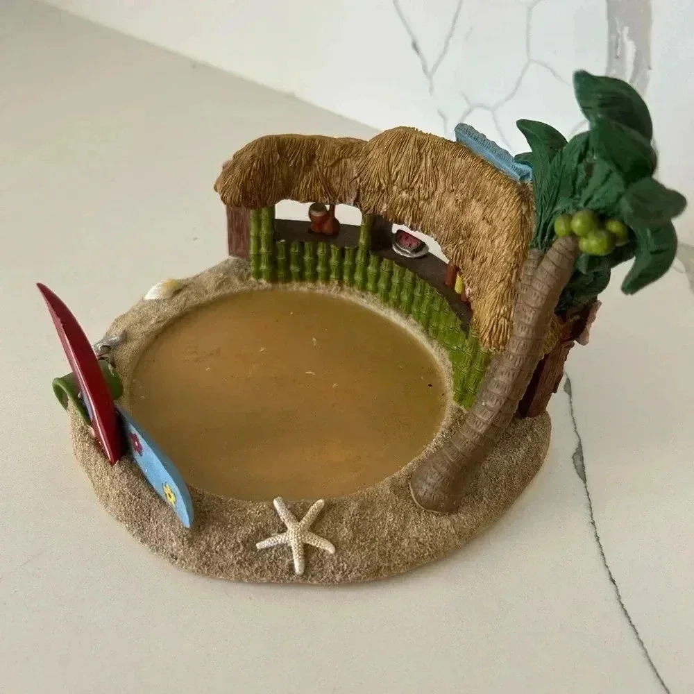 NWT Retired 2012 Yankee Candle Tiki Bar Candle Holder J/H W TIKI